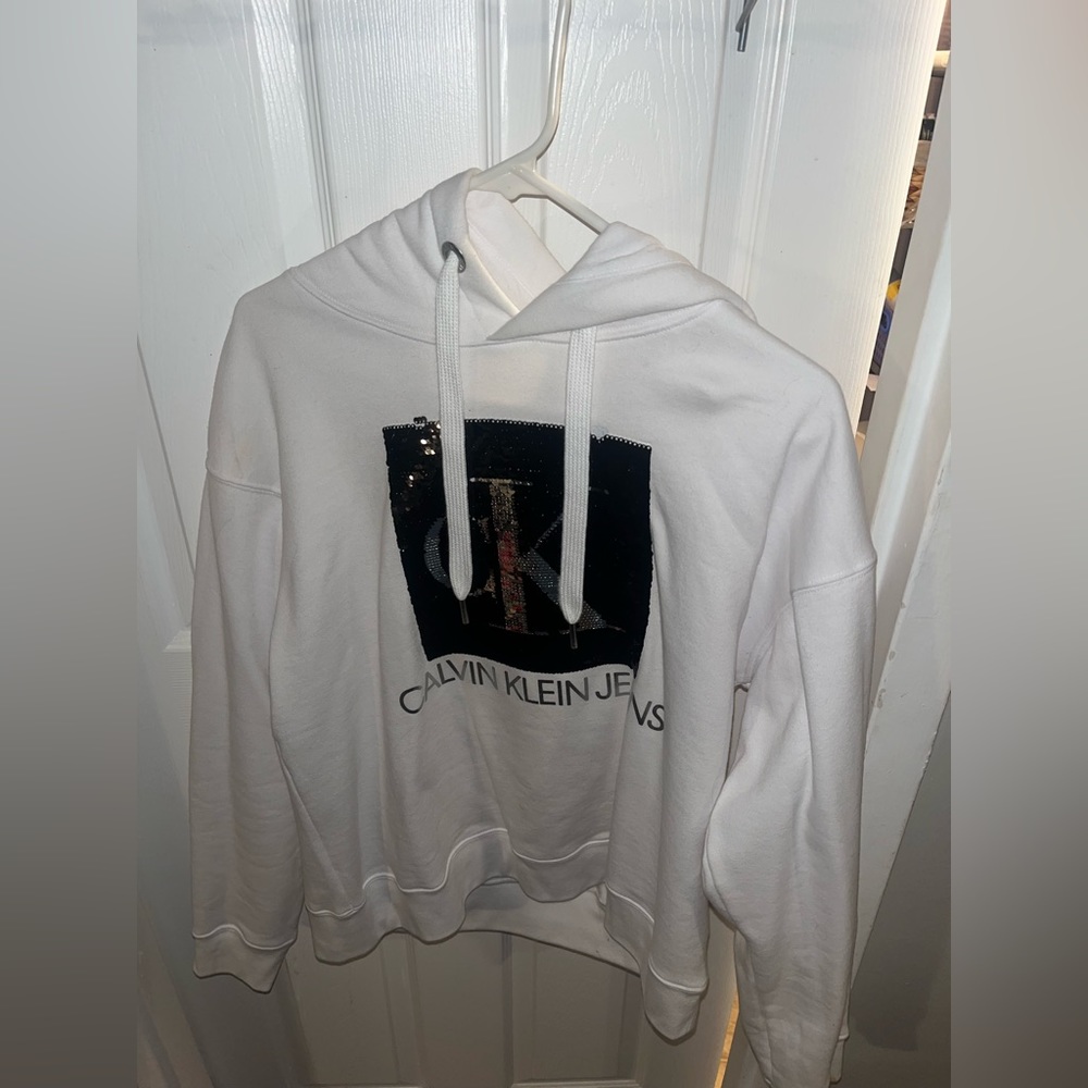 Brand new Calvin Klein sequins sweatshirt